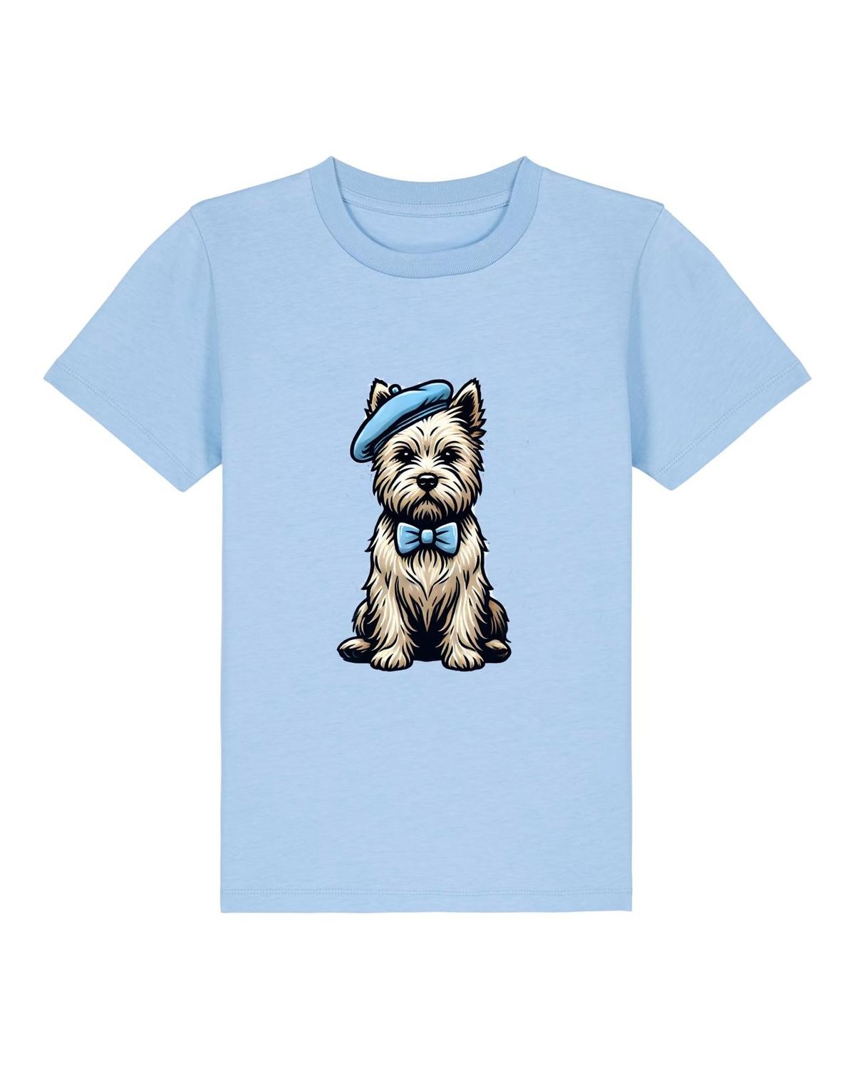 T-shirt Little Joe - lichtblauw