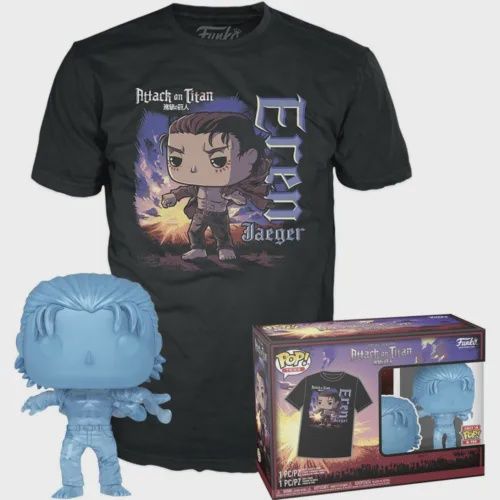 Attack on Titan - Eren Jaeger (T-Shirt Size M) Funko Pop!
