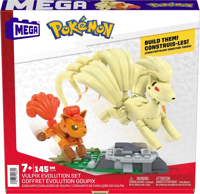 Pokemon - Vulpix and Ninetales - Mega Construx Set