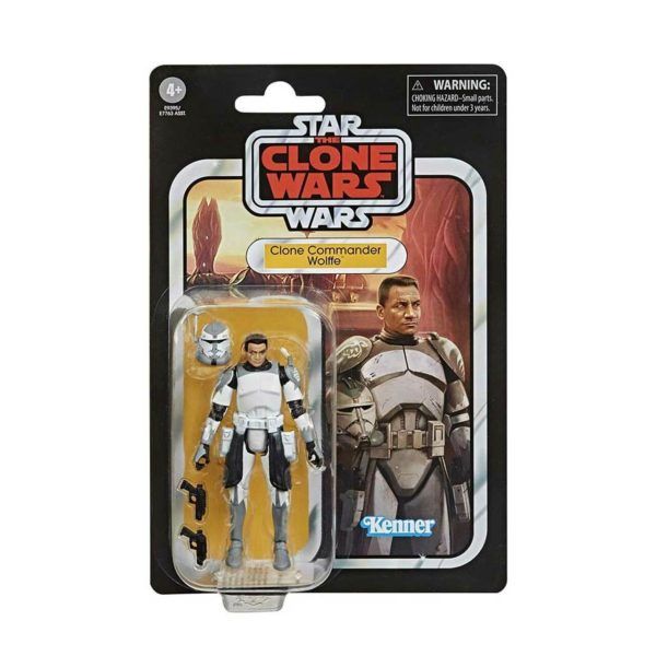 Star Wars The Clone Wars - Clone Commander Wolffe -  Action Figure