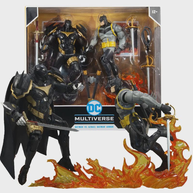 DC - Batman VS Azrael [Batman Armor]
