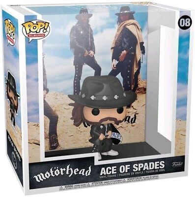 #08 Motorhead - Ace of Spades - Album Display - Funko Pop!