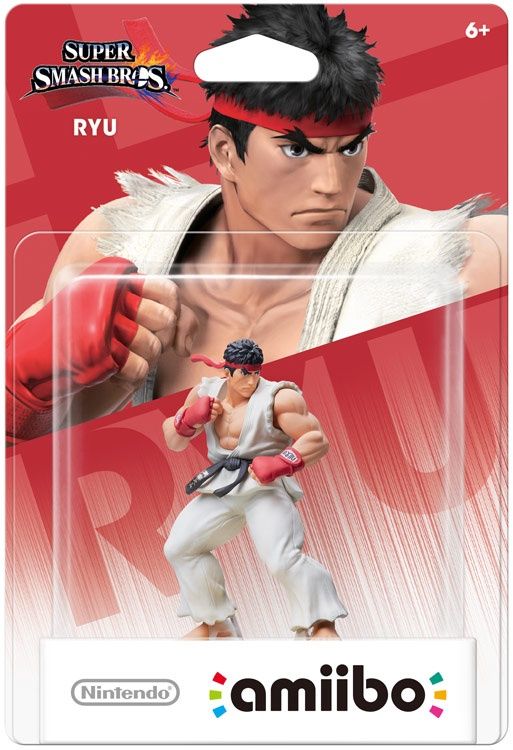 Ryu [Super Smash Bros.] Amiibo, Condition: New/Sealed