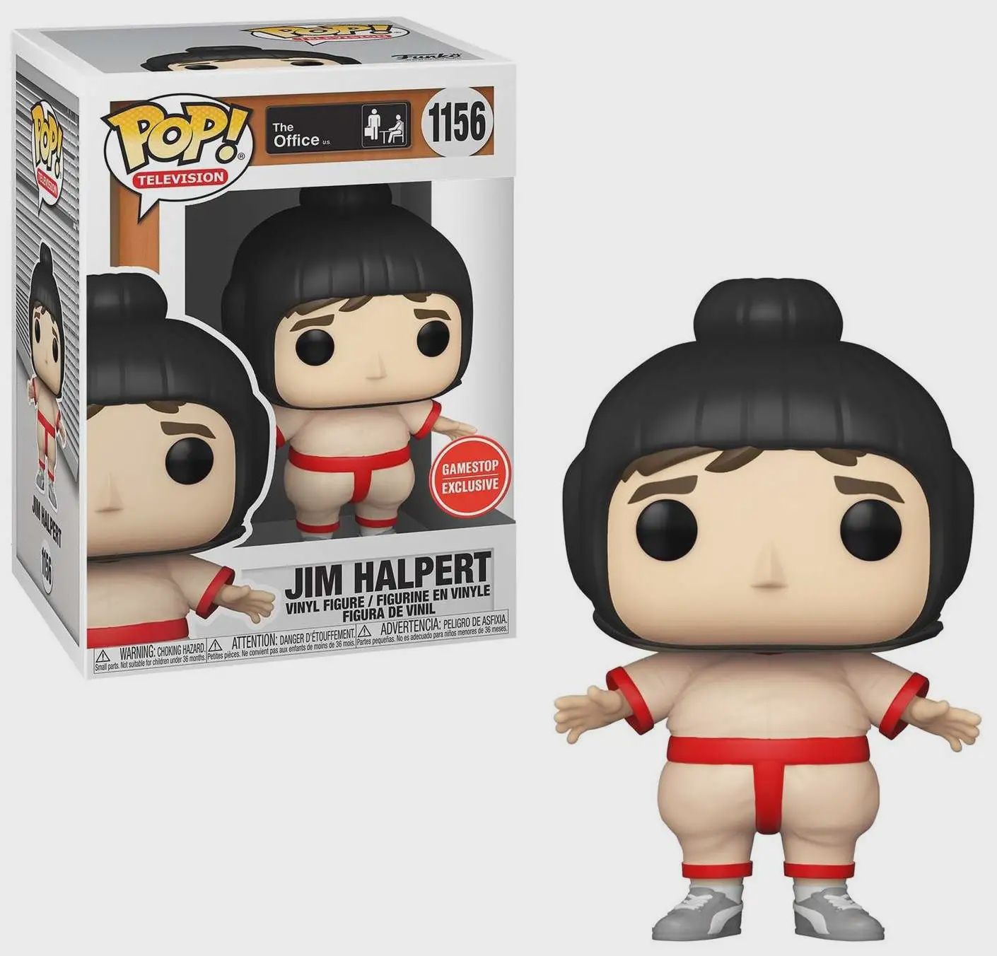 #1156 The Office - Jim Halpert [Gamestop Exclusive] Funko Pop