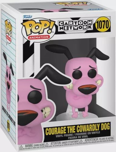 #1070 Courage the Cowardly Dog - Courage Funko Pop!