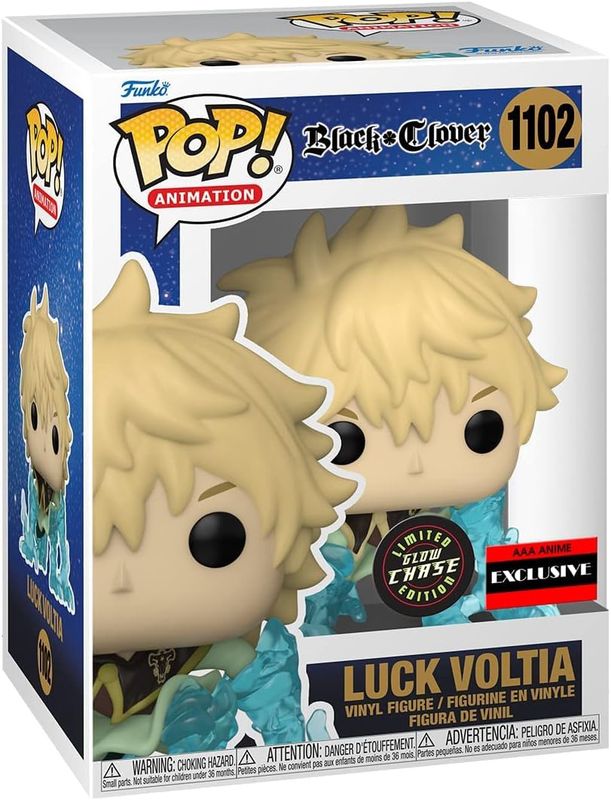 #1102 Black Clover - Luck Voltia - AAA Anime Exclusive - Funko Pop!