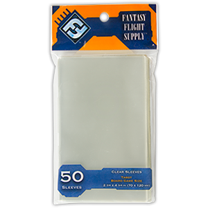 Fantasy Flight Supply Card Sleeves [50 Count]