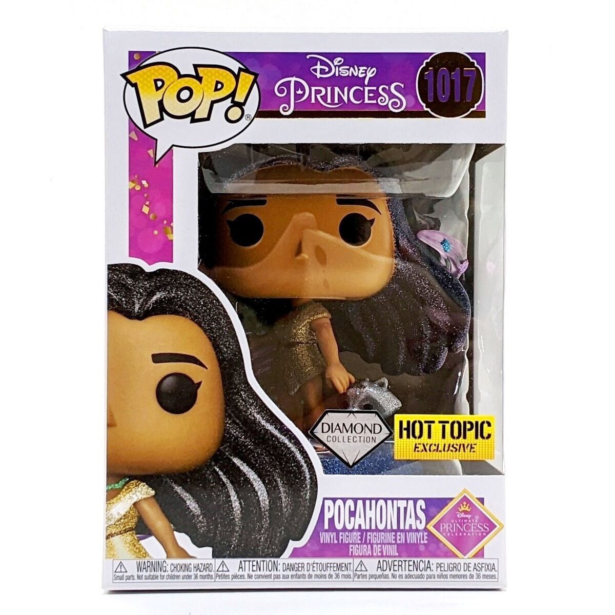 #1017 Pocahontas - Disney Princess - [Hot Topic Exclusive Diamon Collection]