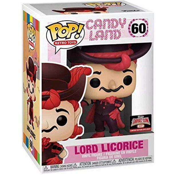 #60 Lord Licorice Funko Pop! [Target Con 2021] Candy Land