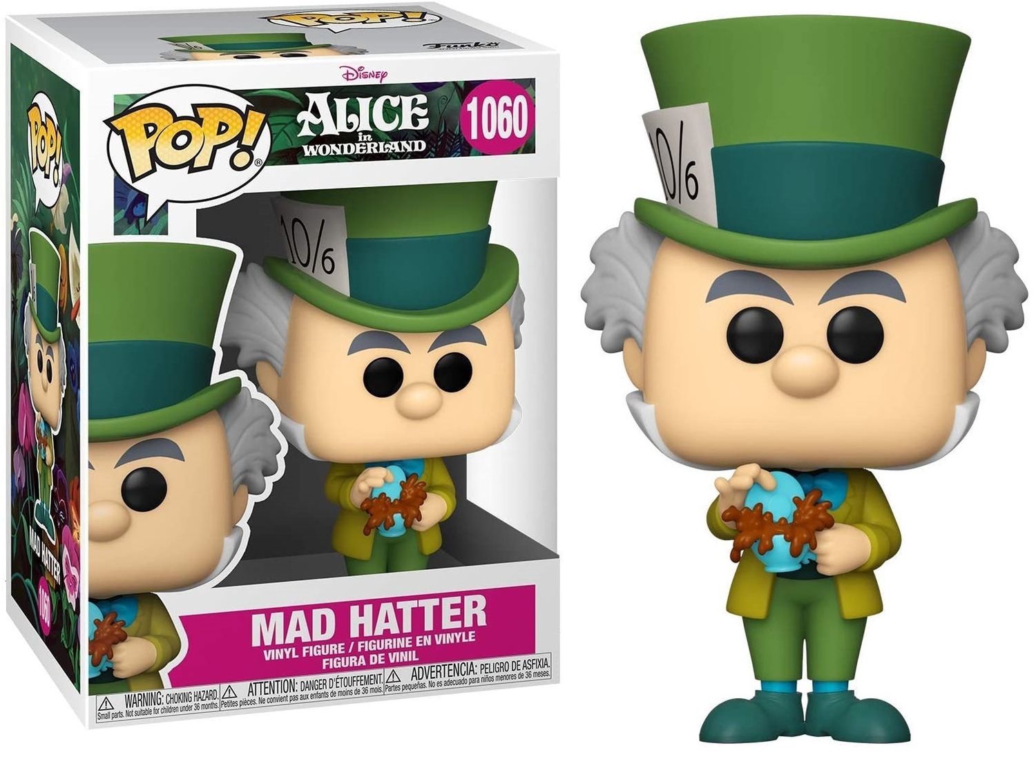 #1060 Alice in Wonderland - Mad Hatter Funko Pop