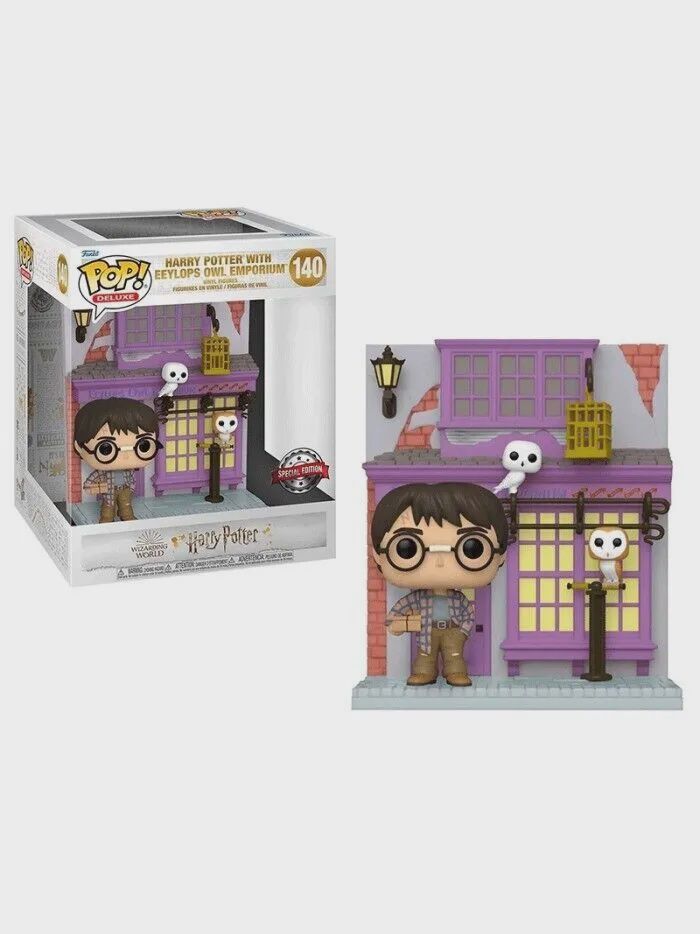 #140 Harry Potter - Harry Potter With Eeylops Owl Emporium [Target Exclusive] Funko Pop