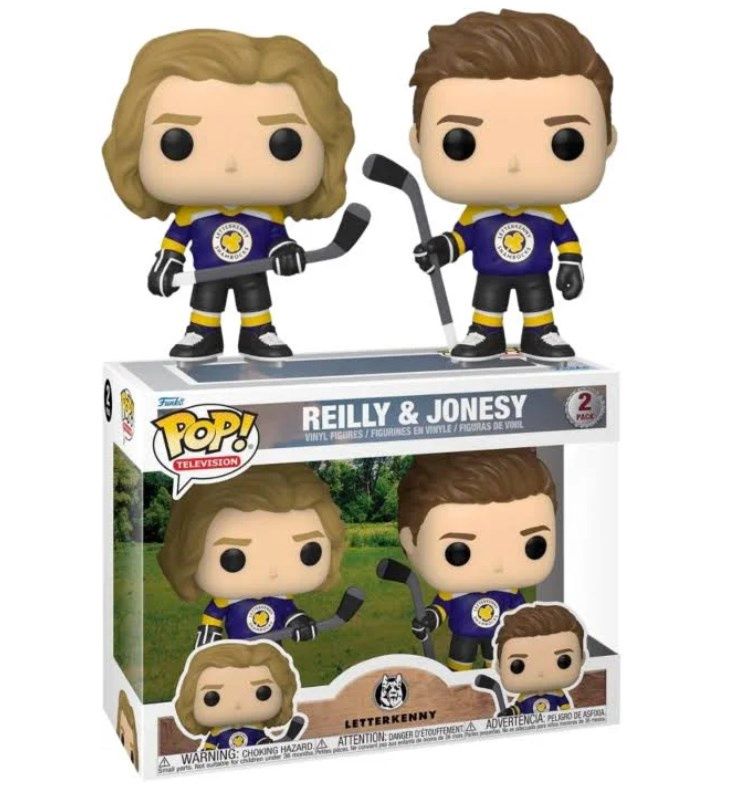 Reilly &amp; Jonesy Letterkenny 2 Pack Funko Pop