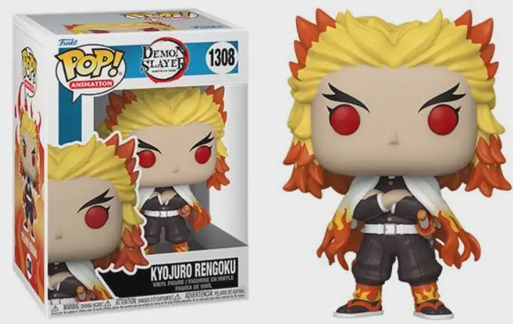 #1308 Demon Slayer - Kyojuro Rengoku - Funko Pop!
