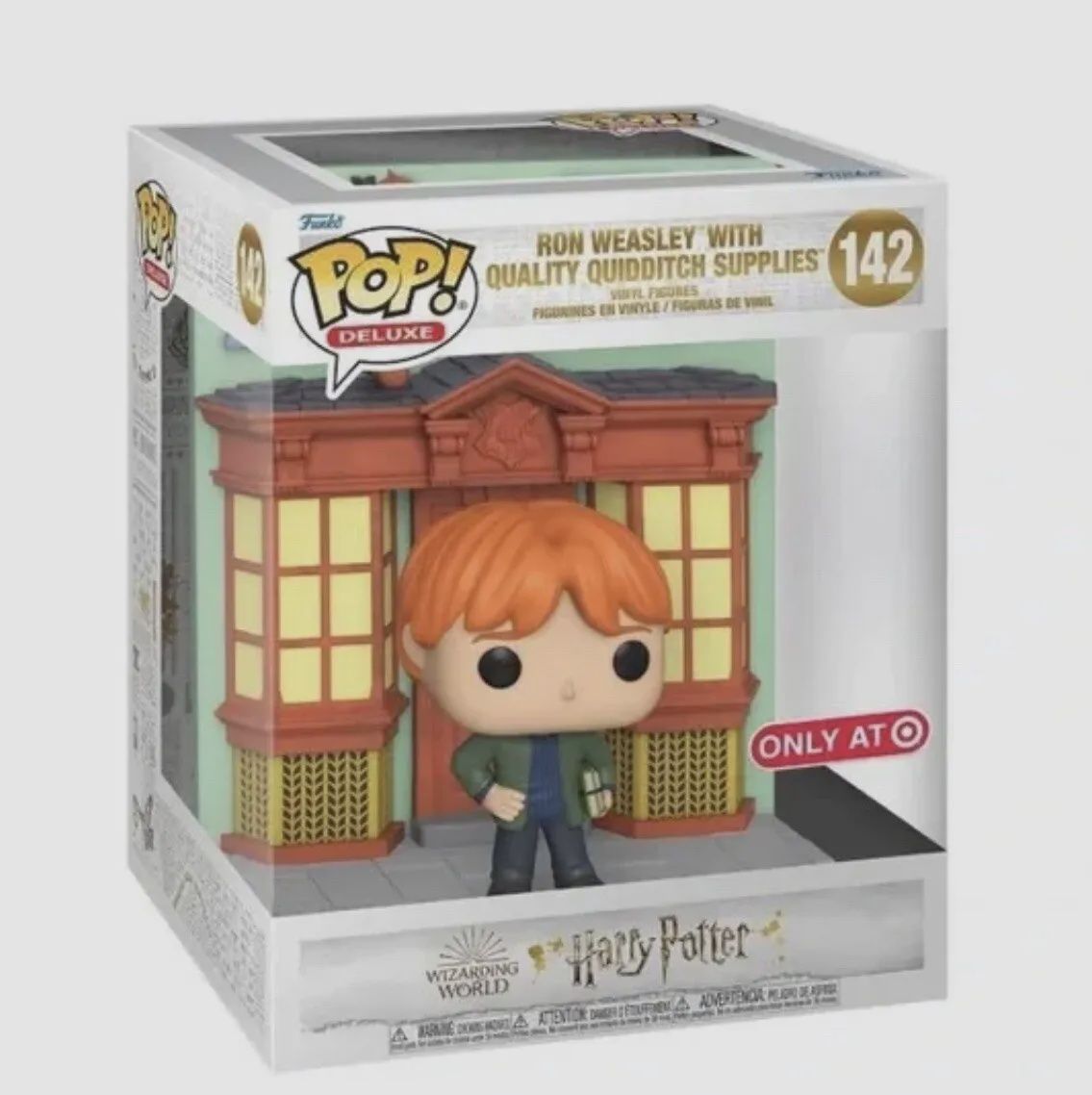 #142 Harry Potter - Ron Weasly With Quality Quidditch Supplies [Target Exclusive] Funko Pop