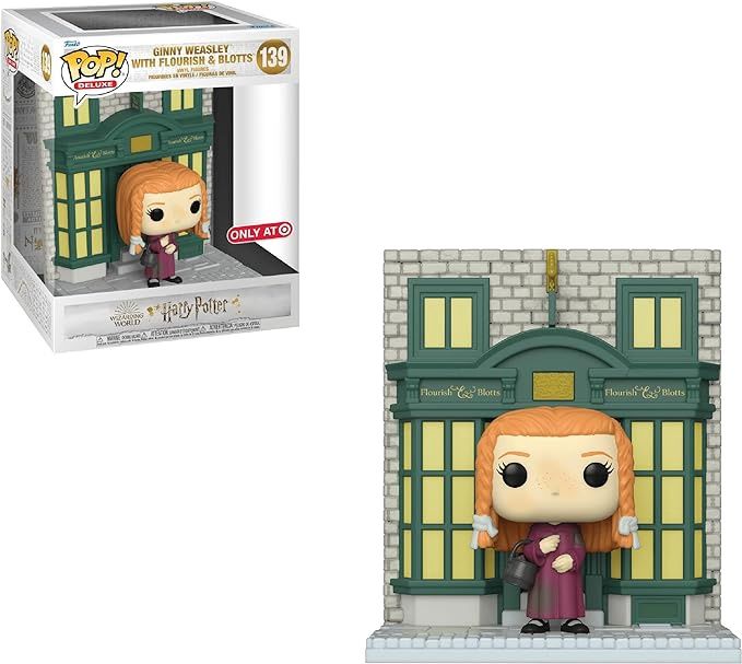 #139 Harry Potter - Ginny Weasley with Flourish &amp; Blotts [Target Exclusive] Funko Pop!