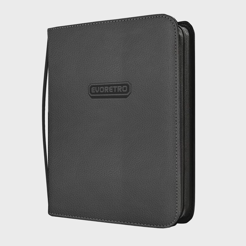 Binder:  EvoRetro Shield+ Toploader Binder - Black