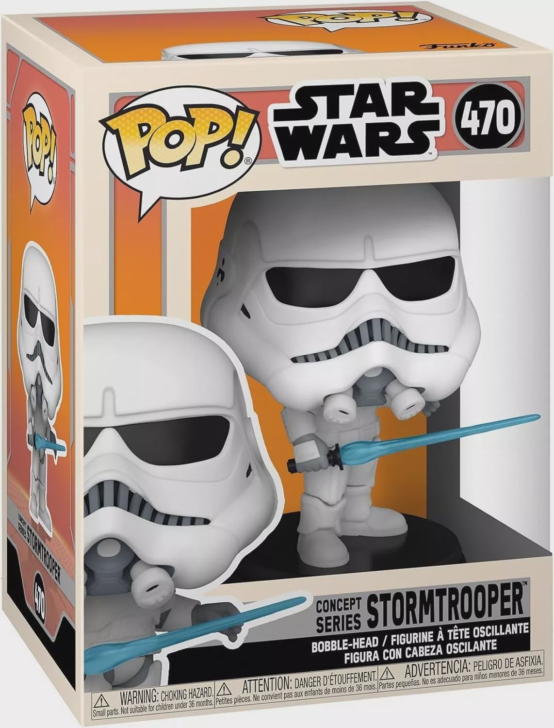 #470 Star Wars - Concept Series Stormtrooper - Funko Pop!