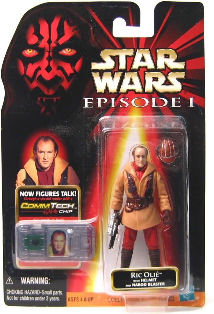 Star Wars: Episode I - Ric Olie with Helmet and Naboo Blaster - Action Figure