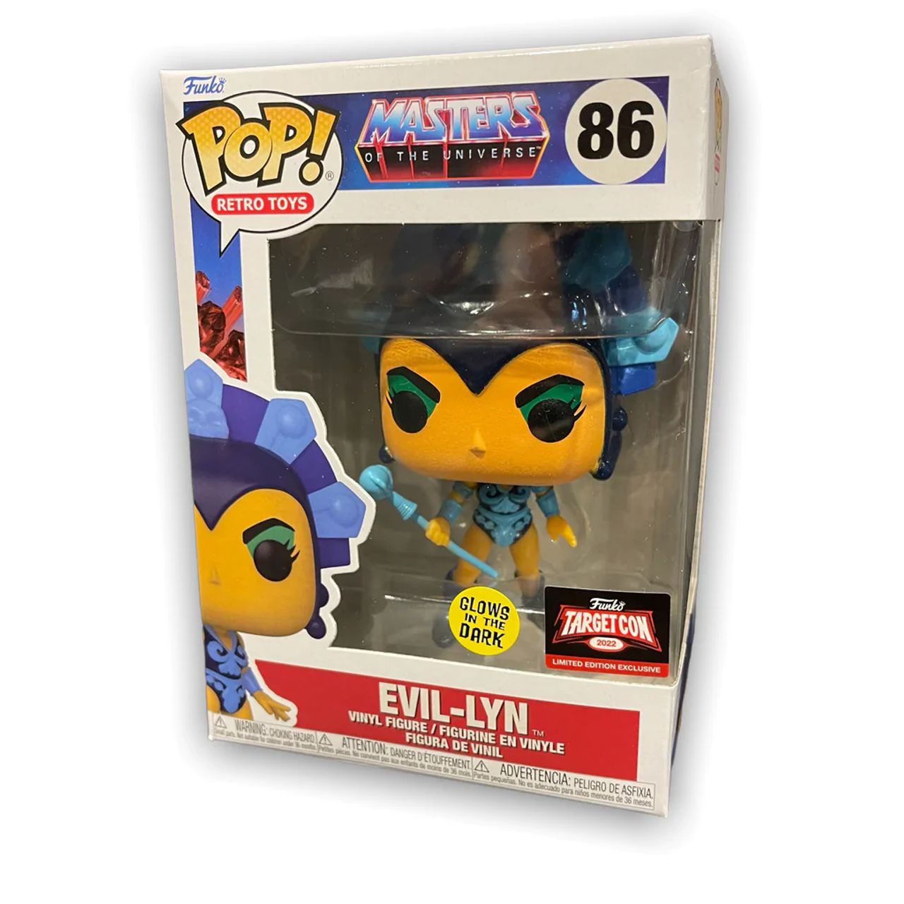 #86 Masters of the Universe - Evil-Lyn [Glow in the Dark] [Target Con] Funko Pop