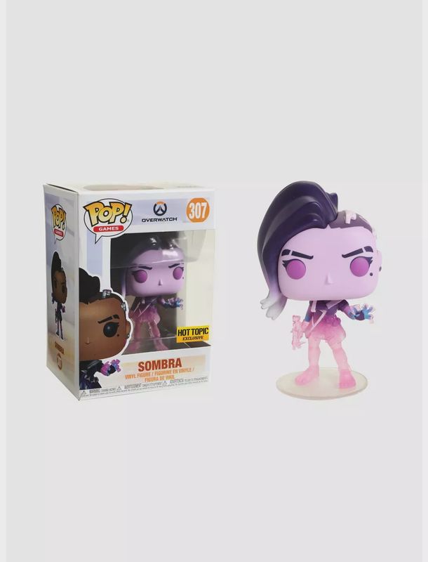 #307 Overwatch - Transluscent Sombra [Hot Topic Exclusive] Funko Pop