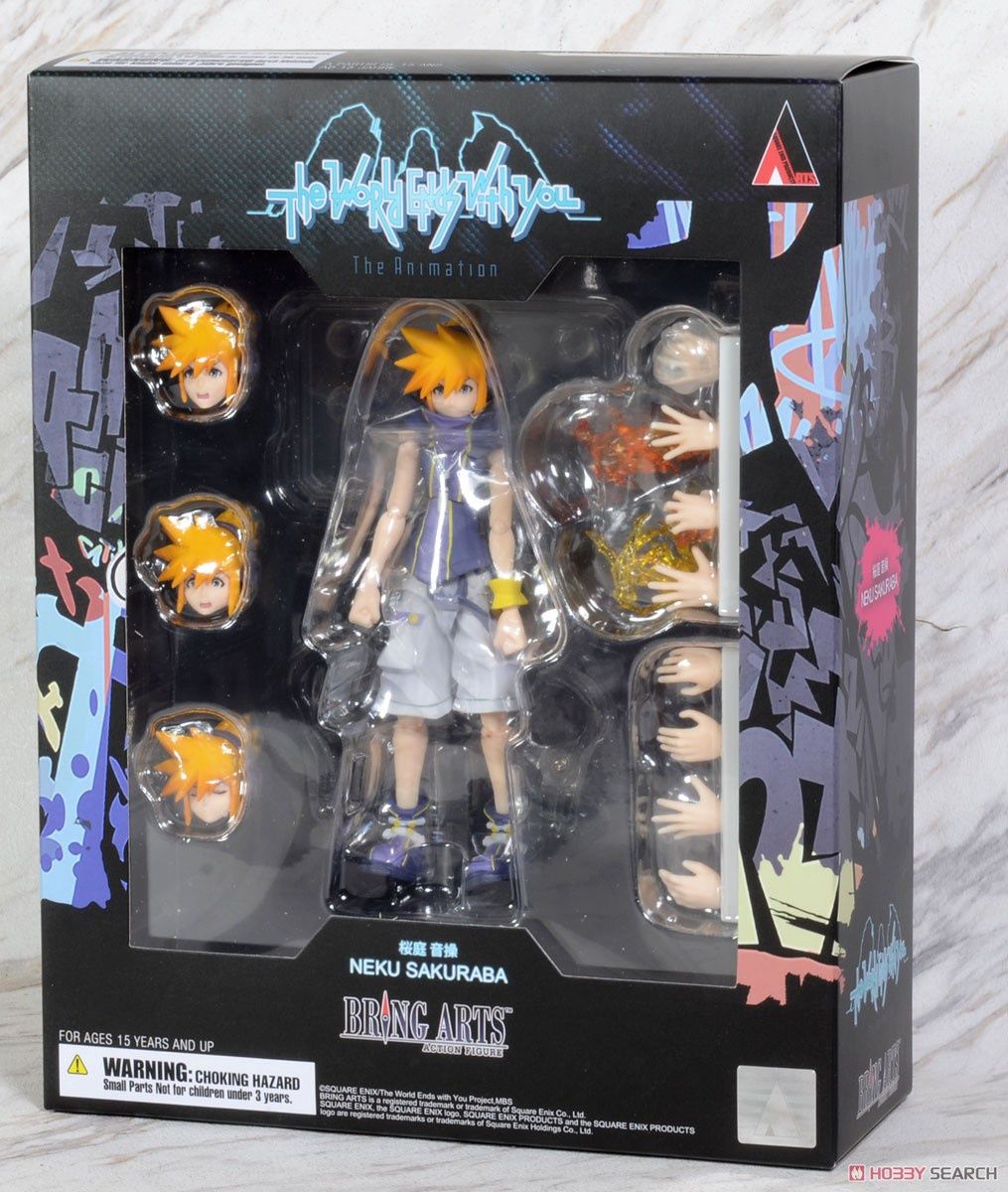 The World Ends With You - Neku Sakuraba - Bring Arts Action Figure