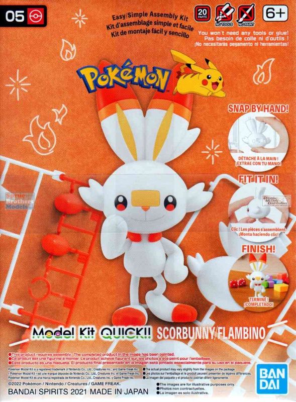 Pokemon - Scorebunny - Model Kit