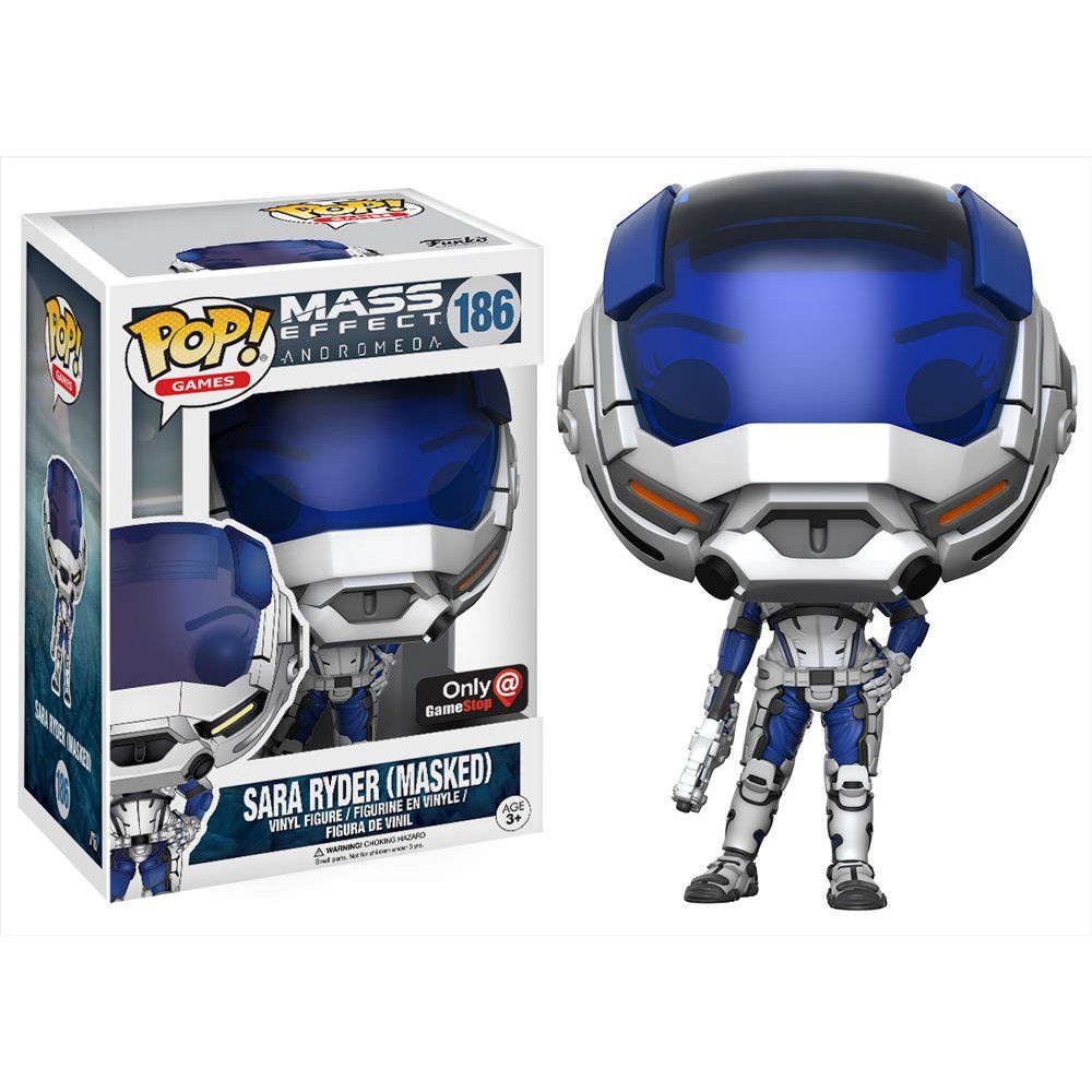 #186 Mass Effect Andromeda - Sara Ryder (Masked) - Gamestop Exclusive - Funko Pop!