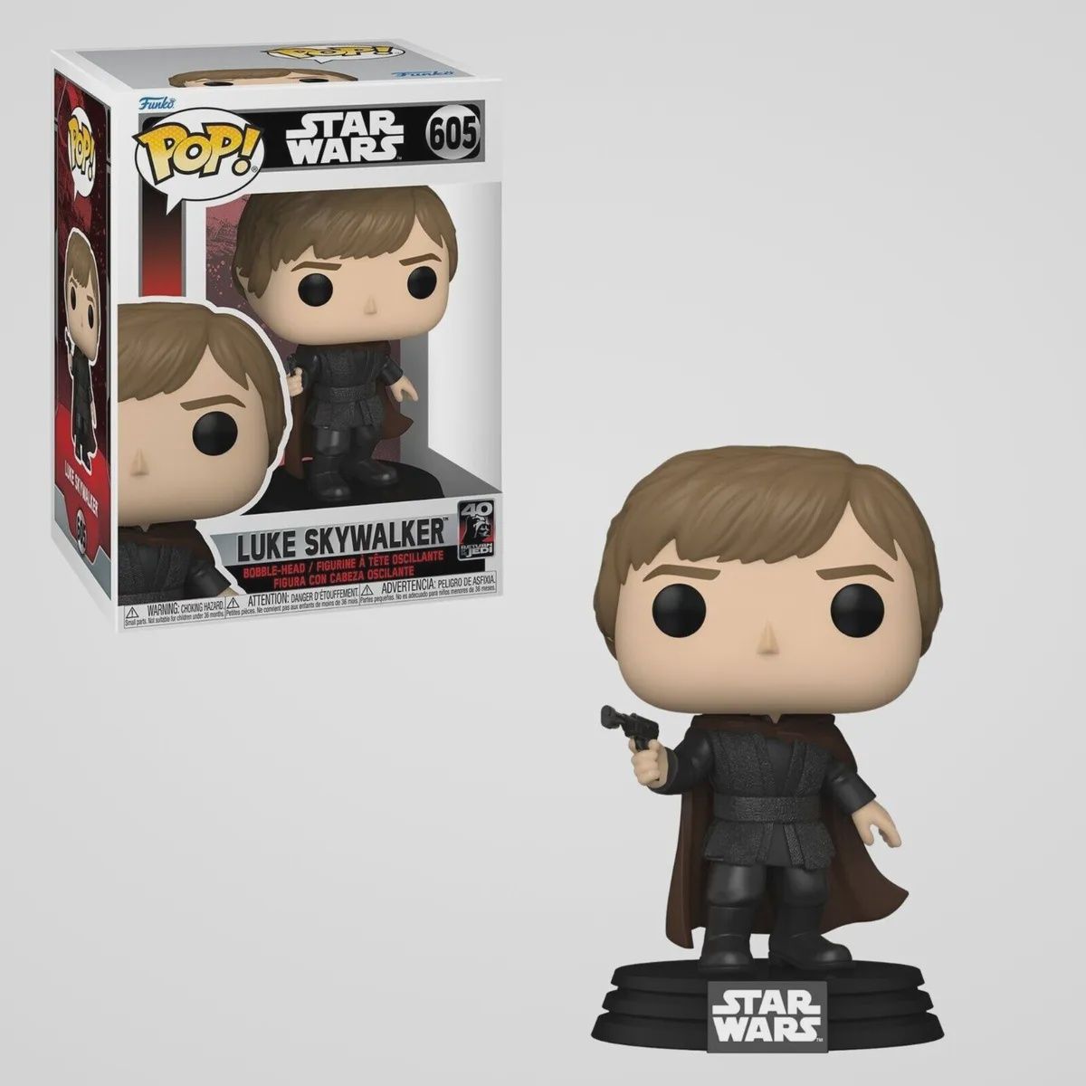 #605 Star Wars - Luke Skywalker [40th Return Of The Jedi] Funko Pop