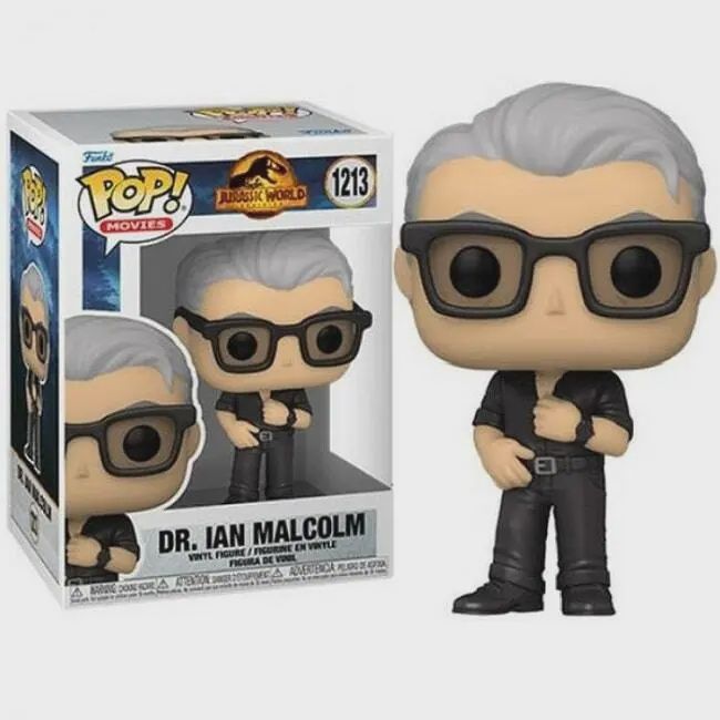 #1213  Jurassic World - Dr. Ian Malcolm Funko Pop!