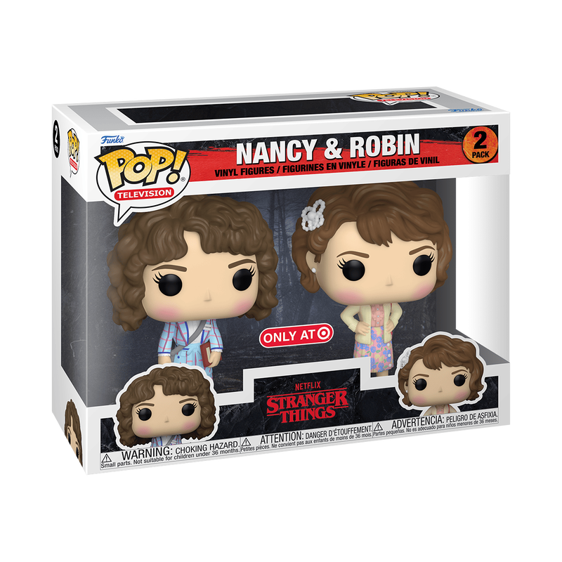 Stranger Things - Nancy &amp; Robin [Target Exclusive] 2 Pack Funko Pops