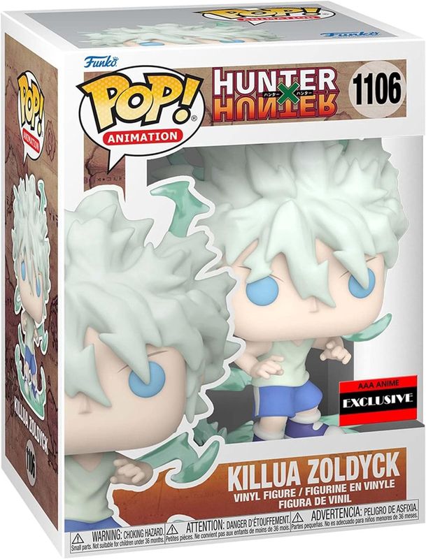 #1106 Hunter X Hunter - Killua Zoldyck - AAA Anime Exclusive - Funko Pop!