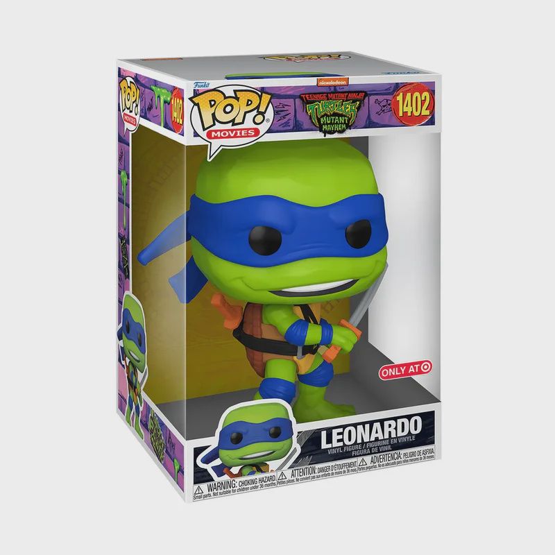 #1402 TMNT Leonardo Jumbo Funko Pop! [Only at Target]