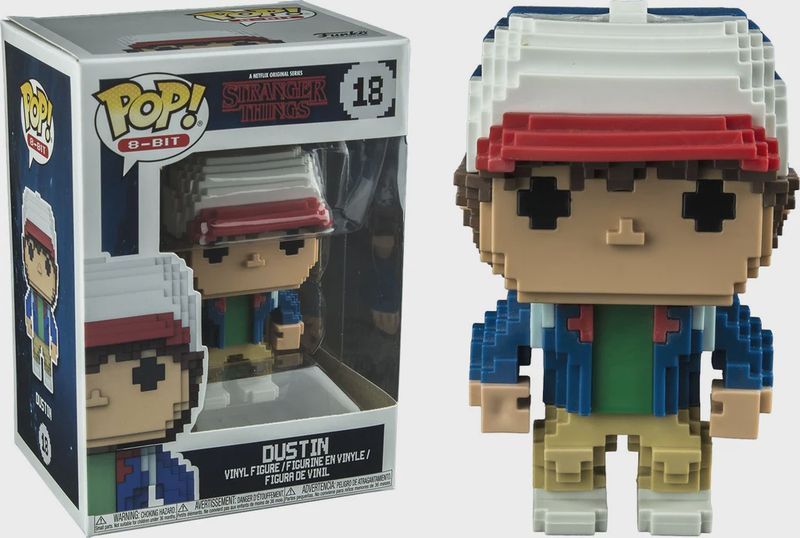 #18 Stranger Things - Dustin [8-Bit] - Funko Pop!