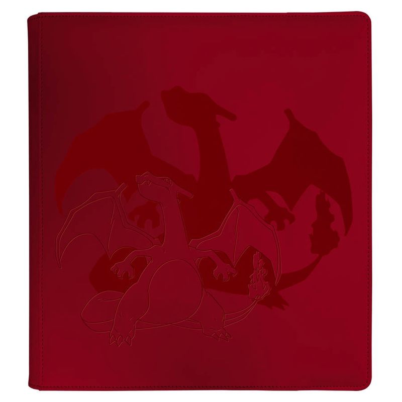 Pokemon - Charizard (RED) - 12 Pocket Ultra Pro Zipper Binder