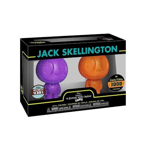 The Nightmare Before Christmas Hikari XS Specialty Series Jack Skellington (Purple &amp; Orange) Limited Edition
