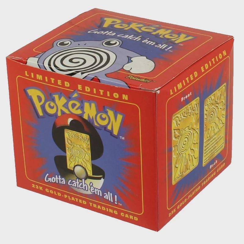 Poliwhirl Burger King Gold Card / Pokeball