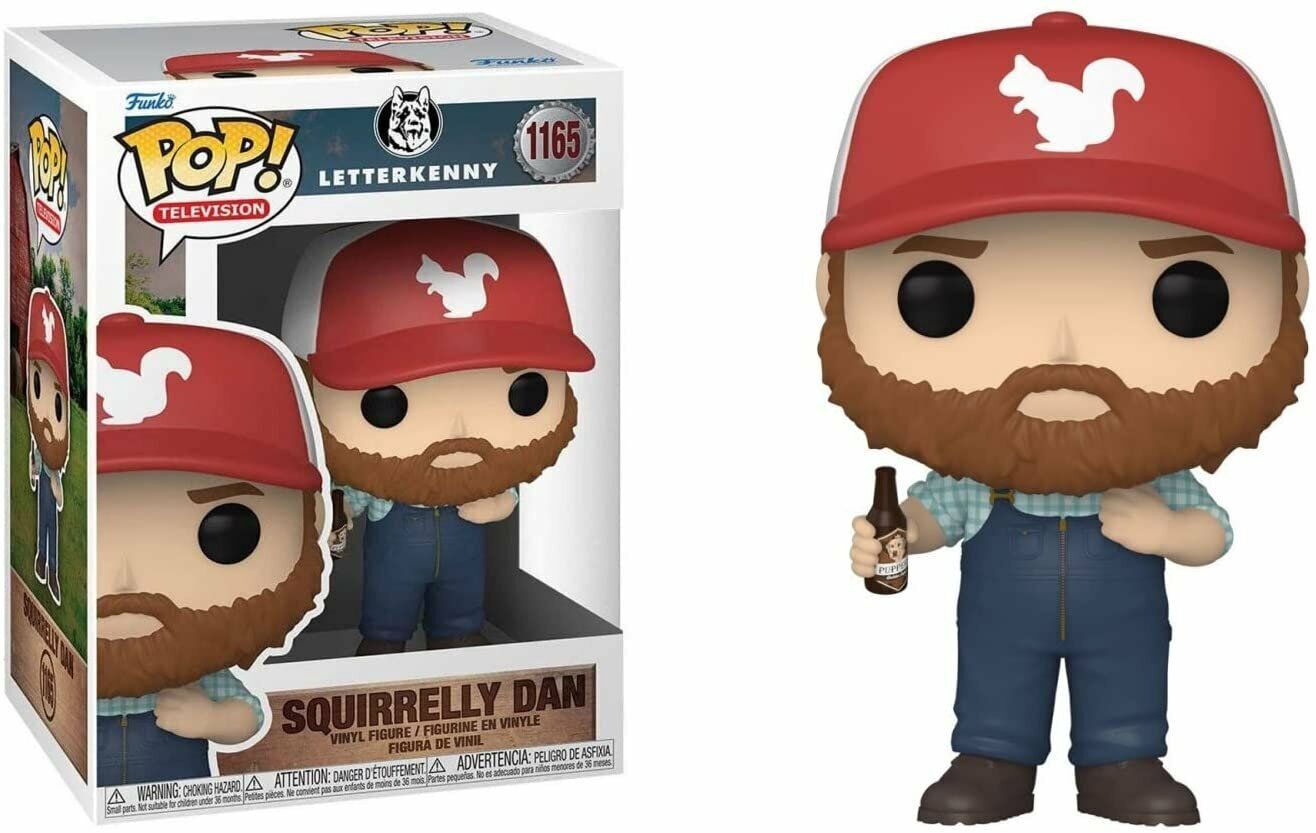 #1165 Letterkenny - Squirrelly Dan Funko Pop