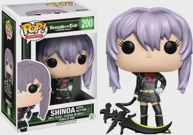 #200 Seraph of the End: Vampire Reign - Shinoa (With Scyth) [Gamestop Exclusive] Funko Pop!