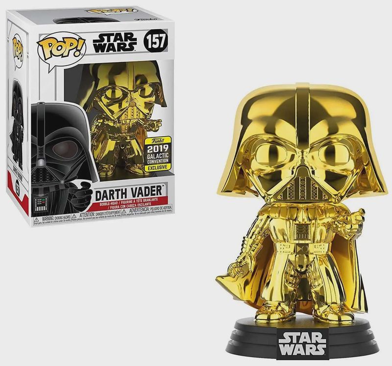 #157 Star Wars - Darth Vader - 2019 Galactic Convention Exclusive - Funko Pop!