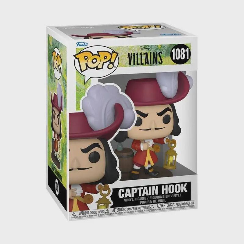 #1081 Disney Villains - Captain Hook - Funko Pop!