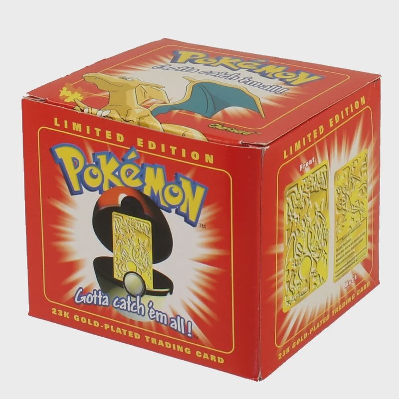 Charizard Burger King Gold Card / Pokeball