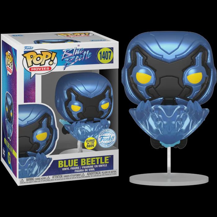 #1407 Blue Beetle[Only At Target, Glows In The Dark]