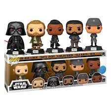 Obi-Wan / Darth Vader / Kawlan Roken / Tala Durith / Reva [Walmart Exclusive] 5 Pack Funko Pops