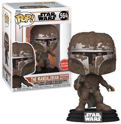 #564 The Mandalorian (Mudhorn Battle) [Gamestop Exclusive] Funko Pop