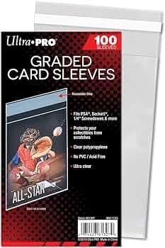 Ultra Pro - Clear - Graded Card Sleeves [100 Count]