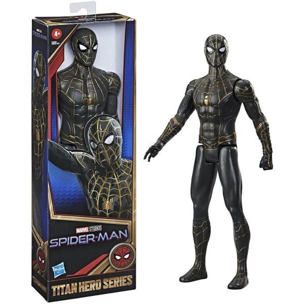 Marvel Titan Hero Series: Spider-man (Black&amp;Gold)