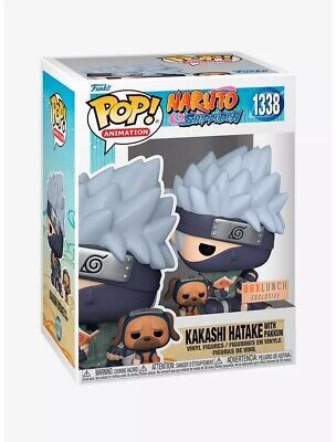 #1338 Naruto Shippuden - Kakashi Hatake with Pakkun [Box Lunch Exclusive] Funko Pop!