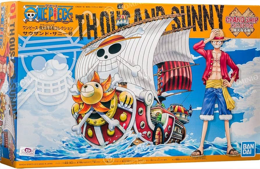 One Piece Grand Ship Collection #1 Thousand Sunny Model Kit