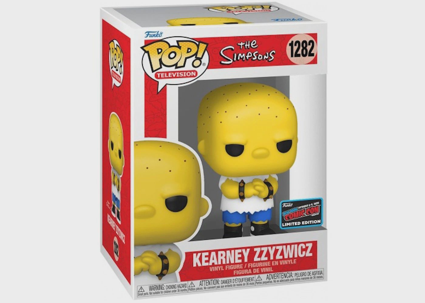 #1282 The Simpsons - Kearney Zzyzwicz [2022 Fall Convention Limited Edition] Funko Pop!