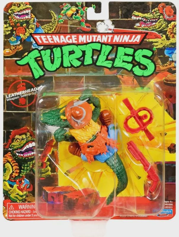 Teenage Mutant Ninja Turtles Leatherhead Figure [4&quot; - 2023 - Playmates]